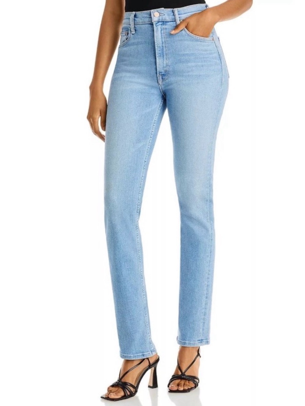MOTHER High Waisted Rider Skimp Jeans in High-Life